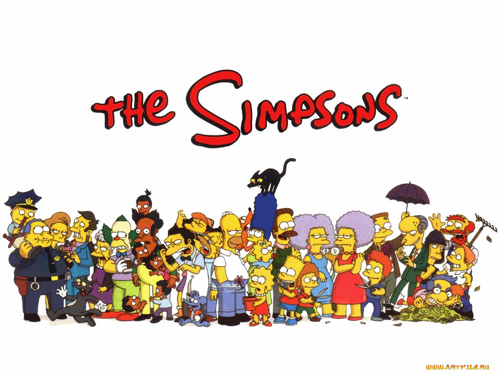 , the, simpsons